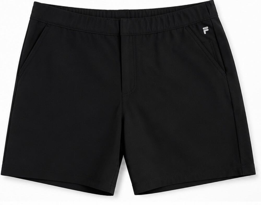 NWT FILA Sport Golf Shorts Men’s Large Black Stretch Performance 10” Inseam